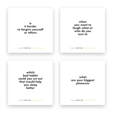 TableTopics Happiness - 135 Engaging Conversation Cards