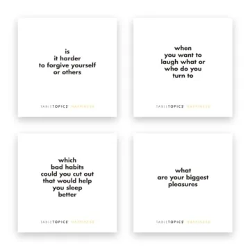 TableTopics Happiness - 135 Engaging Conversation Cards