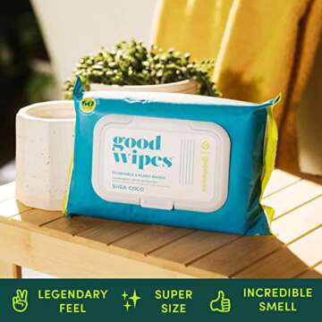 Goodwipes Flushable Wipes - Big & Gentle for All Skin Types