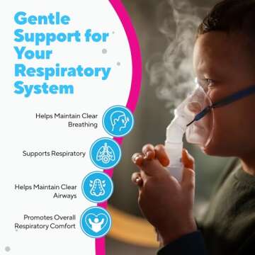 NAVEH PHARMA RSV Gentle Respiratory Relief: Baby-Friendly 3% Hypertonic Saline Solution for Nebulizer | Soothing Inhalation for Little Ones | 25 Vials x 5ml | Easy Clearing of Tiny Lungs & Congestion