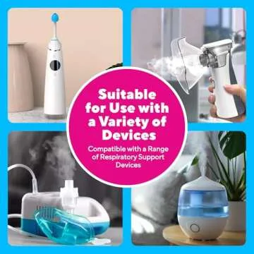 NAVEH PHARMA RSV Gentle Respiratory Relief: Baby-Friendly 3% Hypertonic Saline Solution for Nebulizer | Soothing Inhalation for Little Ones | 25 Vials x 5ml | Easy Clearing of Tiny Lungs & Congestion