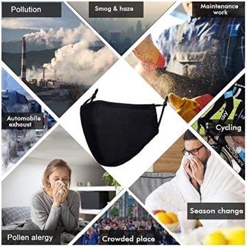 Doset Cloth Face Mask Pack 3 - Washable & Breathable