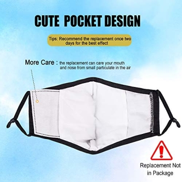 Doset Cloth Face Mask Pack 3 - Washable & Breathable