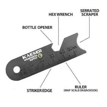 NUCALASurvival Fire Starting Molle Bag Fatwood Kit