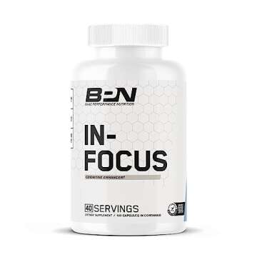 BARE PERFORMANCE NUTRITION BPN Whey Protein Powder & In-Focus Cognitive Support Bundle