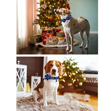 Stylish UP URARA PUP Dog Collar with Bow Tie for Pets