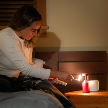 UCO 12-Hour White Candles for Lanterns, Clean Burning