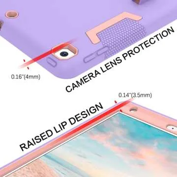 VENINGO iPad 7th/8th/9th Gen Case, Shockproof & Stand