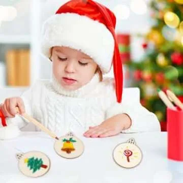 100pcs Natural Wood Slices - Perfect for DIY Crafts