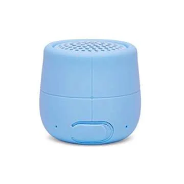 Lexon Mino X Floating Bluetooth Speaker, IPX7 Water Resistant, Rechargeable & Pairable - Light Blue