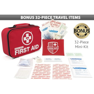 Comprehensive 2-in-1 First Aid Kit for Home and Travel