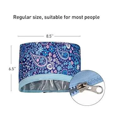 Hair Steamer Thermal Heat Cap for Natural Black Hair Care