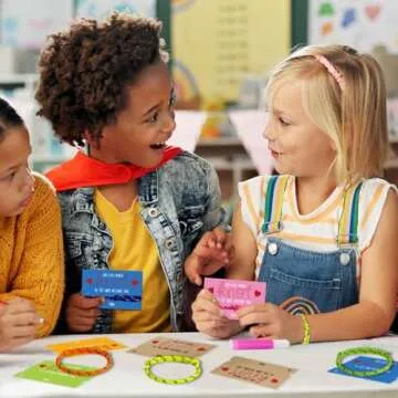 Milianquill 30Pcs Knot Bracelet Greeting Cards - Valentines Day Gifts for Kids, Classroom Exchange, Non Candy Party Favors