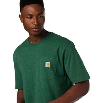 Carhartt Men's Loose Fit Heavyweight Short-Sleeve Pocket T-Shirt