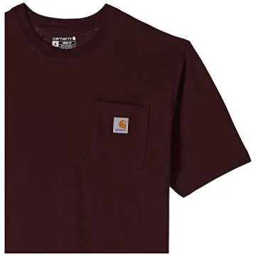 Carhartt Men's Loose Fit Heavyweight Short-Sleeve Pocket T-Shirt