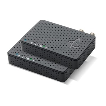 Hitron Bonded MoCA 2.5 Adapter (2-Pack) | 1 Gbps Ethernet, 2.5 Gbps Over existing Coax Cable | Ideal...