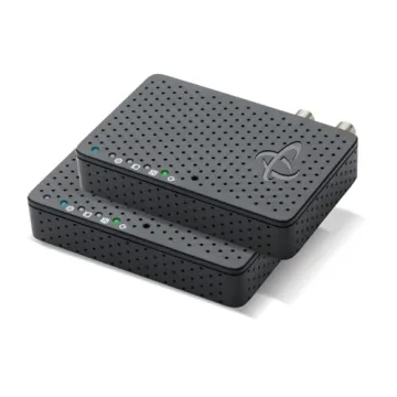 Hitron Bonded MoCA 2.5 Adapter (2-Pack) | 1 Gbps Ethernet, 2.5 Gbps Over existing Coax Cable | Ideal...