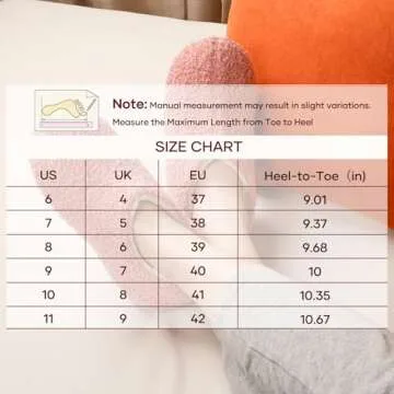 Ultraideas Women's Memory Foam House Slippers Red