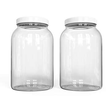 KombuJars - 1 Gallon Glass Jars for Brewing, Canning & Storage