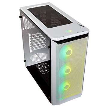 Phanteks Eclipse P400A Digital ATX Mid-tower (PH-EC400ATG_DWT01), Mesh Front Panel, Tempered Glass, ...