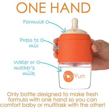 PopYum Bottles - Effortless Baby Feeding Solution 3-Pack