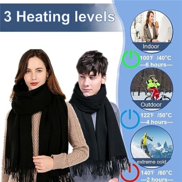 Shop the YISHIQI Heated Neck Scarf - Cozy & Functional
