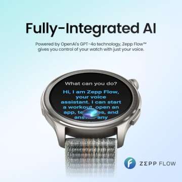 Amazfit Balance Smart Watch 46mm with Body Composition & Health Analysis, Sleep Recovery, GPS, Alexa...