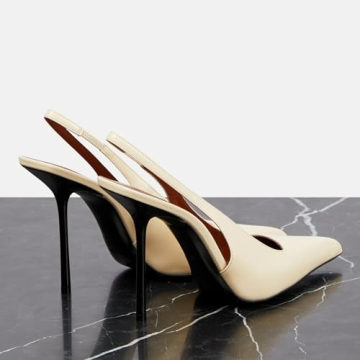 Stylish VOLEECE Women's Slingback Stiletto Heels for Any Occasion