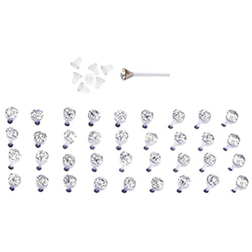 18 Pairs Colorful Non-Metal Hypoallergenic Earrings for Sensitive Ears