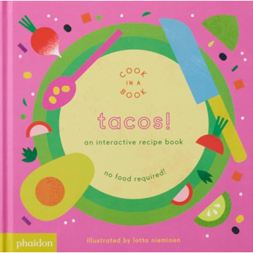 Interactive Taco Recipe Book for Kids Ages 2-6