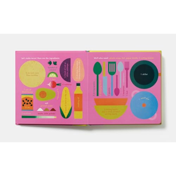 Interactive Taco Recipe Book for Kids Ages 2-6