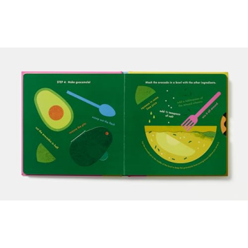 Interactive Taco Recipe Book for Kids Ages 2-6