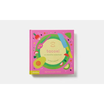 Interactive Taco Recipe Book for Kids Ages 2-6