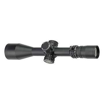 Nightforce NX8 4-32x50mm F1 30mm Tube Illuminated ZeroSet Parallax Adjustable First Focal Plane Hunting Gun Scope, MIL-XT (C634)