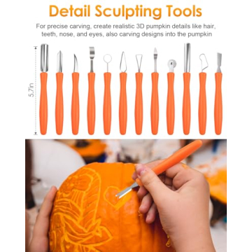 Luditek Pumpkin Carving Kit for Halloween Fun
