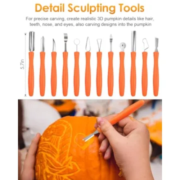 Luditek Pumpkin Carving Kit for Halloween Fun