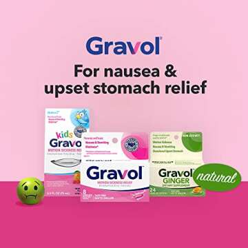 Gravol Kids Liquid for Motion Sickness Prevention and Relief, 2.5 FL OZ (75 mL)​