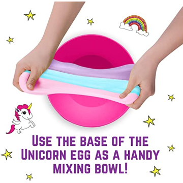 Unicorn Egg Slime Kit for Girls - Craft Magical Slime Fun
