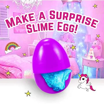 Unicorn Egg Slime Kit for Girls - Craft Magical Slime Fun
