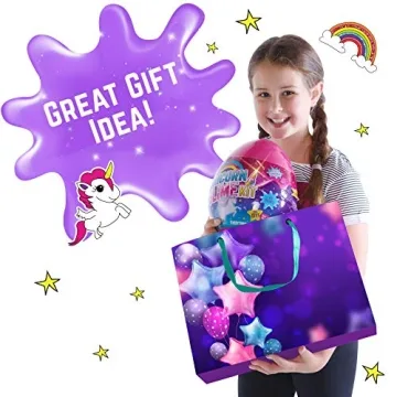 Unicorn Egg Slime Kit for Girls - Craft Magical Slime Fun