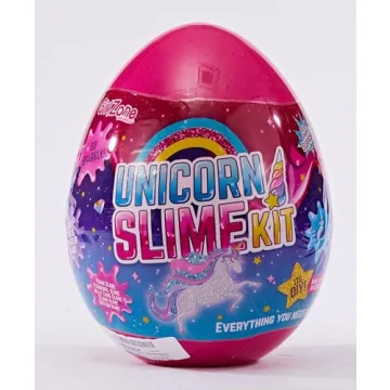 Unicorn Egg Slime Kit for Girls - Craft Magical Slime Fun