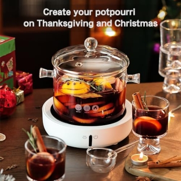 Durable Glass Saucepan 2.0L For Quick Healthy Meals