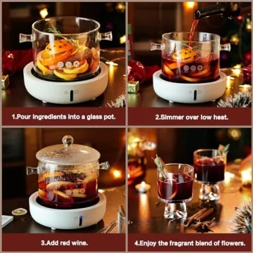 Durable Glass Saucepan 2.0L For Quick Healthy Meals