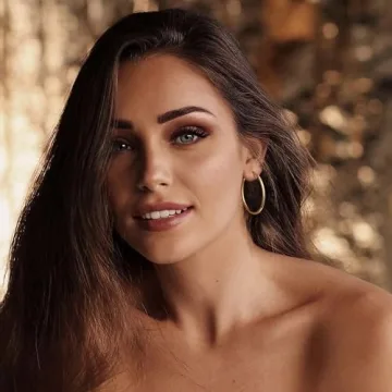 Gacimy Gold Hoop Earrings for Women, 14K Gold Plated Hoops with 925 Sterling Silver Post, Yellow Gold 40mm Medium