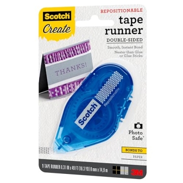 Scotch Tape Runner for Easy Adhesive Crafting Solutions