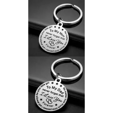Special Parent Gifts - 2PCS Keychain Set for Holidays