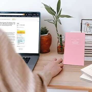 The Gratitude Journal for More Happiness, Optimism, Affirmation & Reflection - An Effective Manifestation Guide Journal, Undated Daily Journal for Women & Men （Pink）