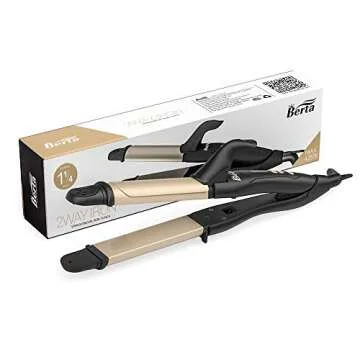 Buy Berta 1.25" Hair Straightener & Curling Iron 2 in 1