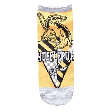 Harry Potter Hufflepuff Ankle Socks - 5 Pack for Women