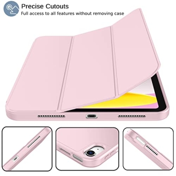Stylish iMieet iPad 10th Gen Case with Pencil Holder